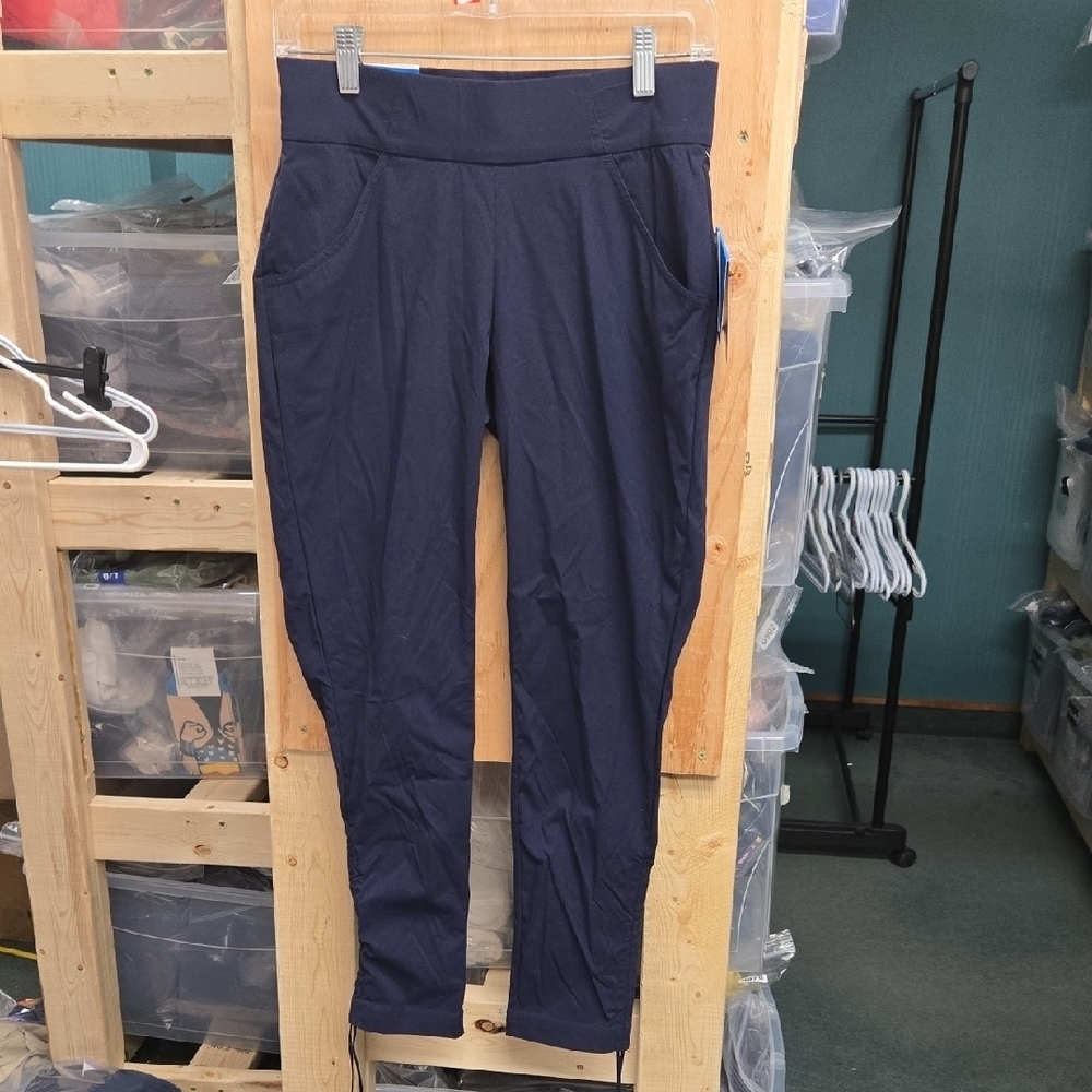 Columbia Size S Navy Blue Ankle Active Fit Omni-Shade Pant